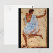 Danseur', Tarquinia、古さのTombe_Art ポストカード (正面/裏面)