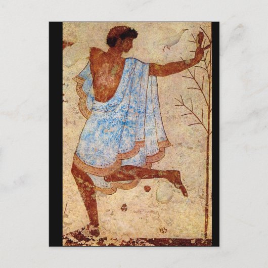 Danseur', Tarquinia、古さのTombe_Art ポストカード (正面)