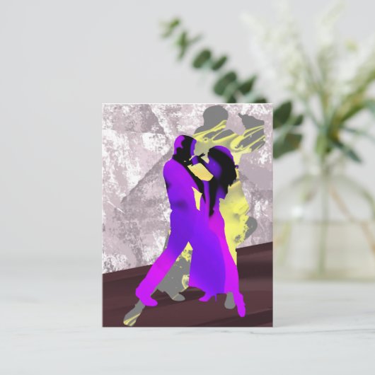 Danseurs de tango argentin ポストカード (スタンド正面)