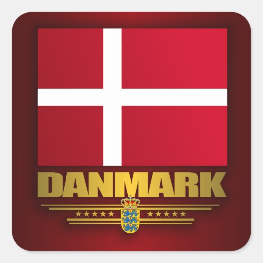 "Danskプライド" スクエアシール (正面)
