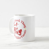 Dansk [デンマーク]事 コーヒーマグカップ (正面左)