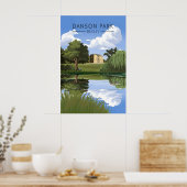 Danson Park London Travel Poster ポスター (キッチン)
