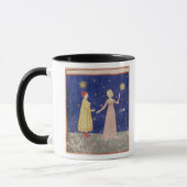 Danteおよびビアトリスの会合 マグカップ (左)