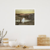 DanteとBeatrice、'L'Estampe Moderne'から、パブ ポスター (キッチン)