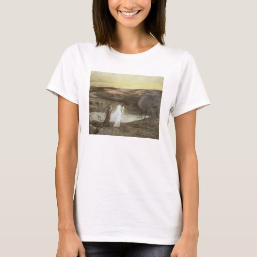 DanteとBeatrice、'L'Estampe Moderne'から、パブ Tシャツ (正面)