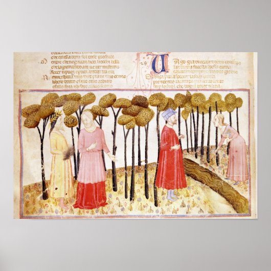 DanteとVirgilのPurgatoryのサミット ポスター (正面)