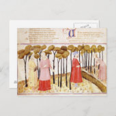 DanteとVirgilのPurgatoryのサミット ポストカード (正面/裏面)