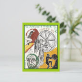 Danteのインフェルノ、旋律VIIの郵便はがき ポストカード (スタンド正面)