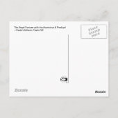 Danteのインフェルノ、旋律VIIの郵便はがき ポストカード (裏面)