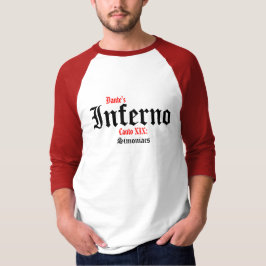 Danteのインフェルノ、旋律XIXのワイシャツ Tシャツ