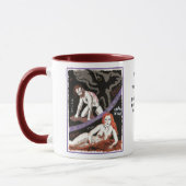 Danteのインフェルノ、旋律XVIIIのマグ マグカップ (左)