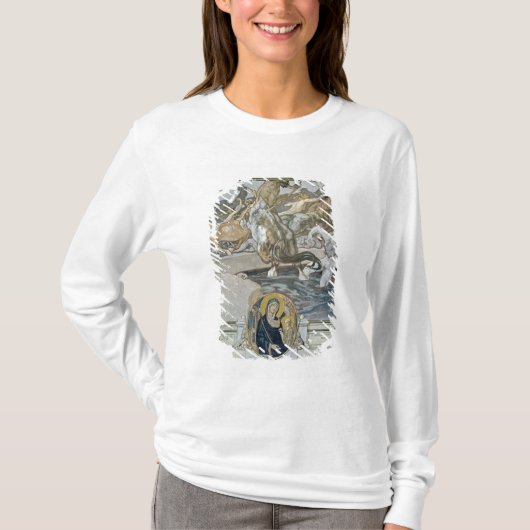 Danteの「神のComedyからのイラストレーション Tシャツ (正面)