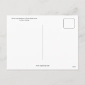 Danteはフィレンツェの芸術の絵画のビアトリスに会います シーズンポストカード (裏面)