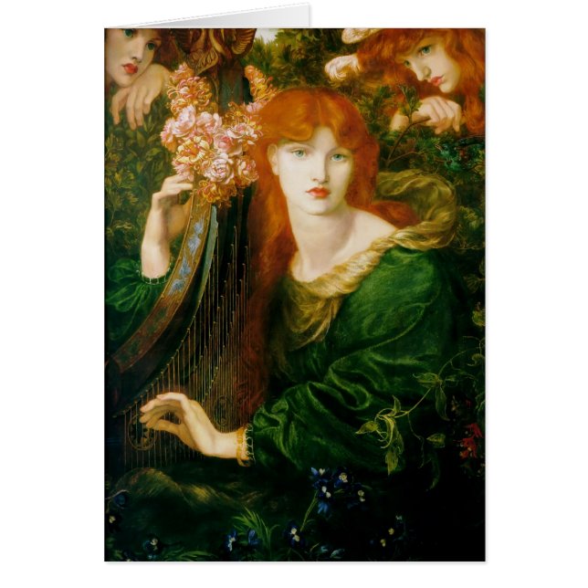DanteガブリエルRossetti-花輪 (正面)