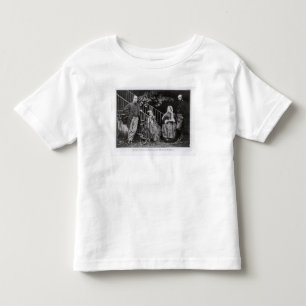 Dante、クリスティーナ、フランシスおよびウィリアムRossetti トドラーTシャツ