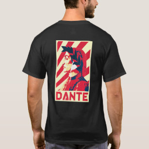Dante Alighieri Famous Italian Poet And Writer Tシャツ