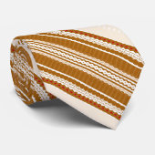 DANTE – Caramel & Ivory Signature Tie ネクタイ (ロール)