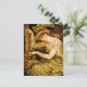 Dante Gabriel Rosseti – 海の呪文 ポストカード (スタンド正面)