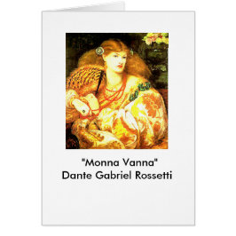 Dante Gabriel Rossetti著「Monna Vanna」