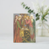 Dante Gabriel Rossetti – ブルークローゼット ポストカード (スタンド正面)