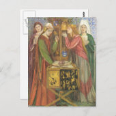 Dante Gabriel Rossetti – ブルークローゼット ポストカード (正面/裏面)