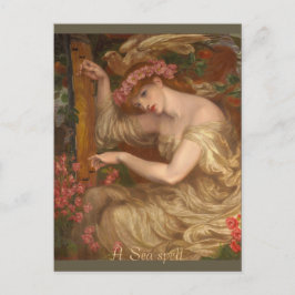 Dante Gabriel Rossetti, A sea-spell, 1875-1877 ポストカード