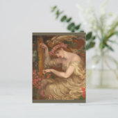 Dante Gabriel Rossetti, A sea-spell, 1875-1877 ポストカード (スタンド正面)