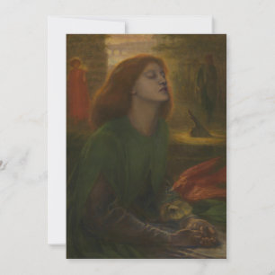 Dante Gabriel Rossetti - Beata Beatrix 招待状