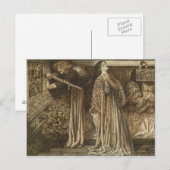 Dante Gabriel Rossetti - Sir Launcelot ポストカード (正面/裏面)