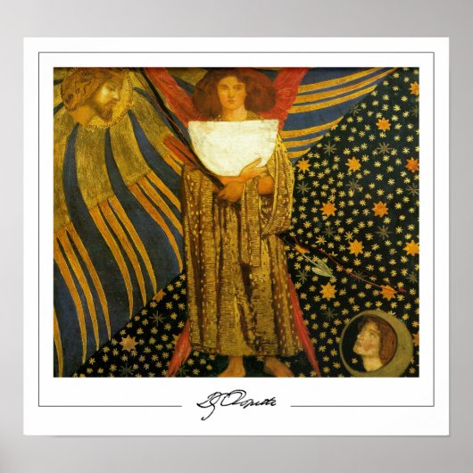 Dante Gabriel Rossetti Zeding Art Poster #125 ポスター (正面)