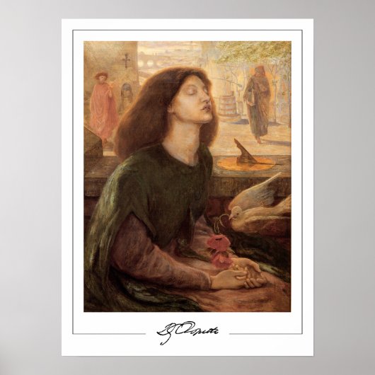 Dante Gabriel Rossetti Zeding Art Poster #42 ポスター (正面)