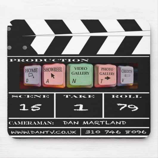 DANTVのマウスパッド マウスパッド (正面)