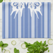 DanubeビクトリアンストライプButterfly キッチンタオル (折り畳み)