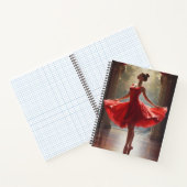 Danza en Rojo Pasión ノートブック (内部)