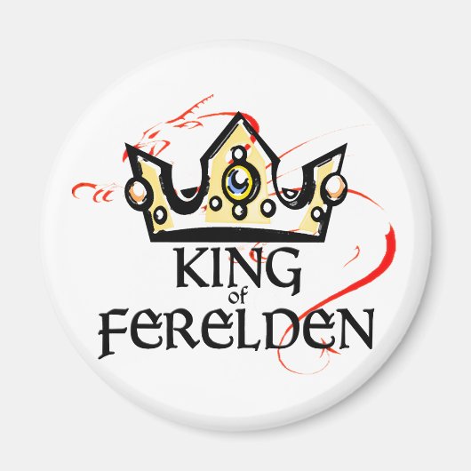 DAO - King of Ferelden – ライトマグネット マグネット (正面)