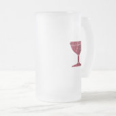 DAoC Albionの曇らされたガラスのマグ16oz フロストグラスビールジョッキ (正面右)