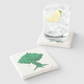 DAoC Hiberniaの大理石のコースター ストーンコースター (横)