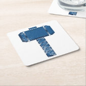 DAoC Midgardの正方形のコースター スクエアペーパーコースター (アングル)