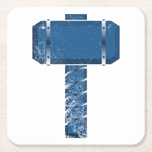 DAoC Midgardの正方形のコースター スクエアペーパーコースター (正面)