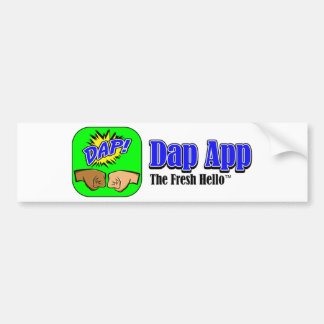 DAP APP TAGLINE バンパーステッカー