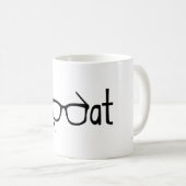 DapDat_Logo_Glasses コーヒーマグカップ (正面右)