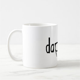 DapDat_Logo_Glasses コーヒーマグカップ