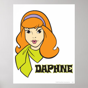 Daphne名のグラフィック ポスター