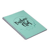 Daphne Elliot Notebook  ノートブック (右側)