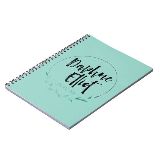 Daphne Elliot Notebook  ノートブック (左側)