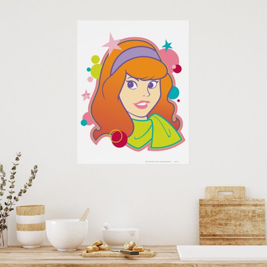 Daphne Groovyグラフィック ポスター (キッチン)