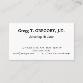 Dapper、法的プロフェッショナル名刺 名刺