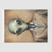 Dapper Alien Decoupage 薄葉紙 (正面)