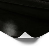 Dapper Australian Shepherd Dog in Suit and Hat ポスター (コーナー)