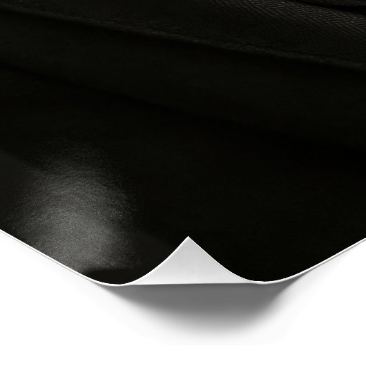 Dapper Australian Shepherd Dog in Suit and Hat ポスター (コーナー)